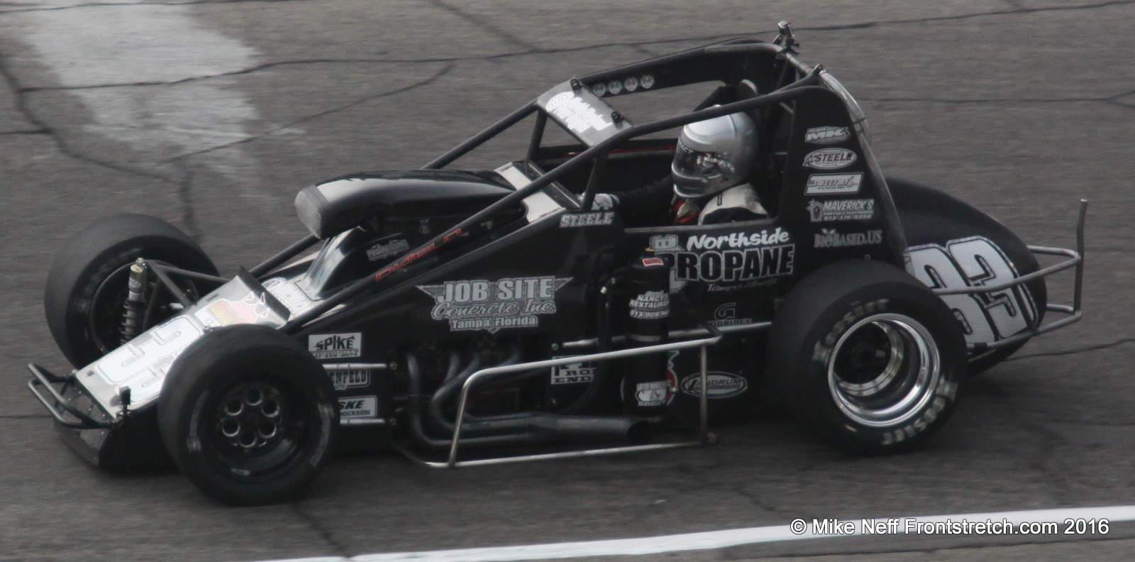 Dave Steele Anderson Speedway Little 500 2016 Mike Neff